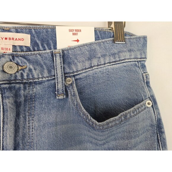 Lucky Brand Women's Jeans Size 10/30 A Easy Rider Boot Denim Jean Pant - Picture 4 of 10